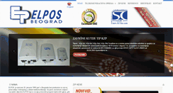 Desktop Screenshot of elpos.co.rs