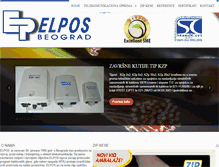 Tablet Screenshot of elpos.co.rs