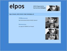 Tablet Screenshot of elpos.ch
